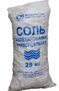 Соль таблетированная "Экстра " универсальная, уп-ка 25 кг